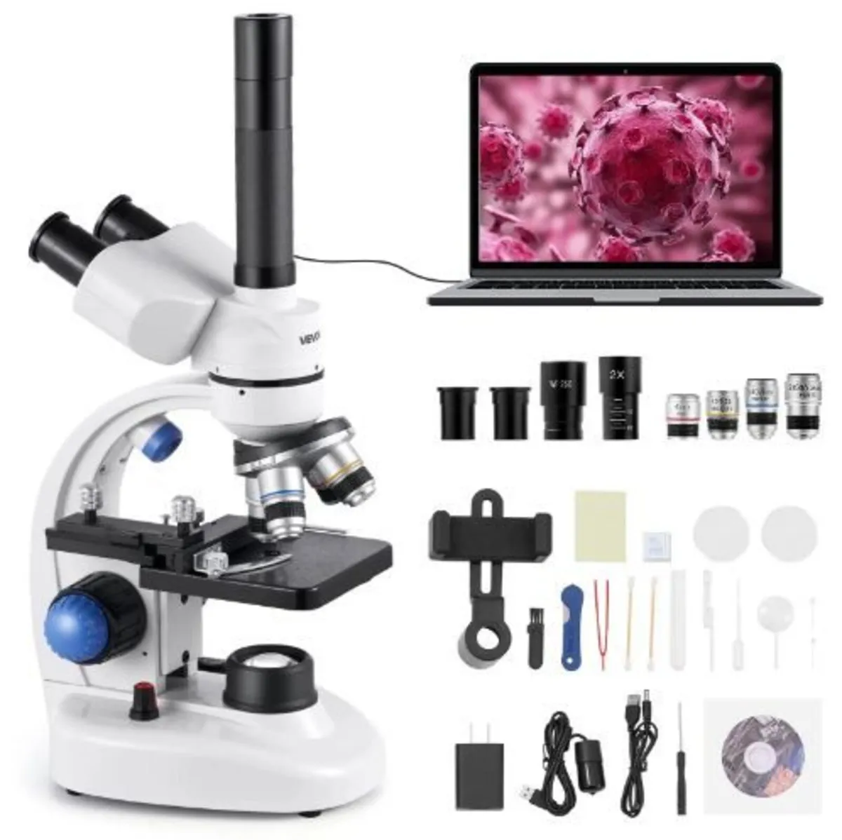 Trinocular Microscope for Adult - Image 1