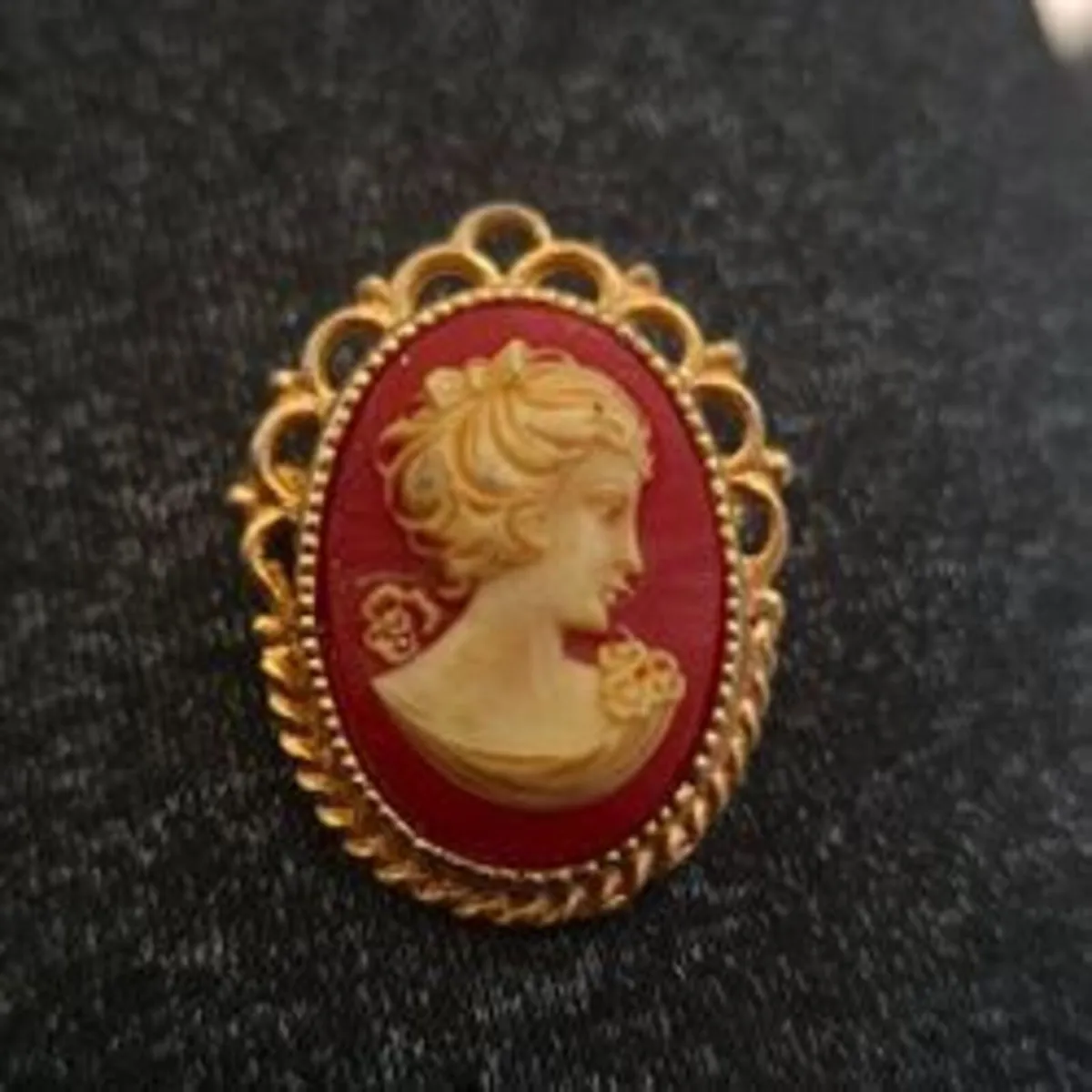 Vintage Cameo Brooch dating from the 1960’s - Image 4