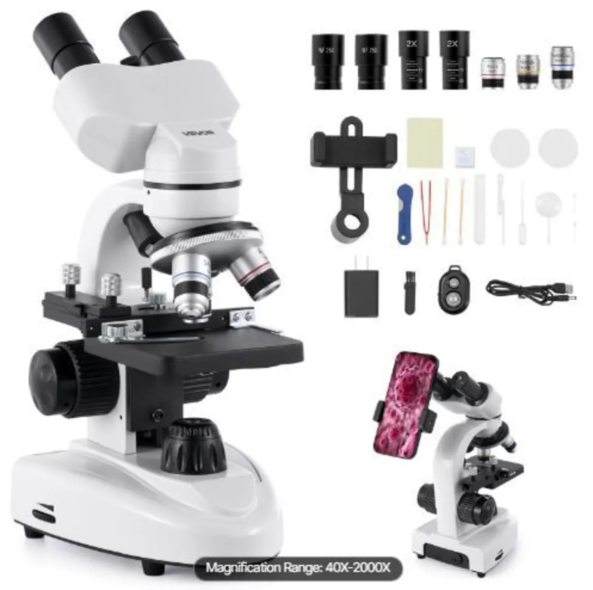 Binocular Microscope for Adult, Professional - Image 3