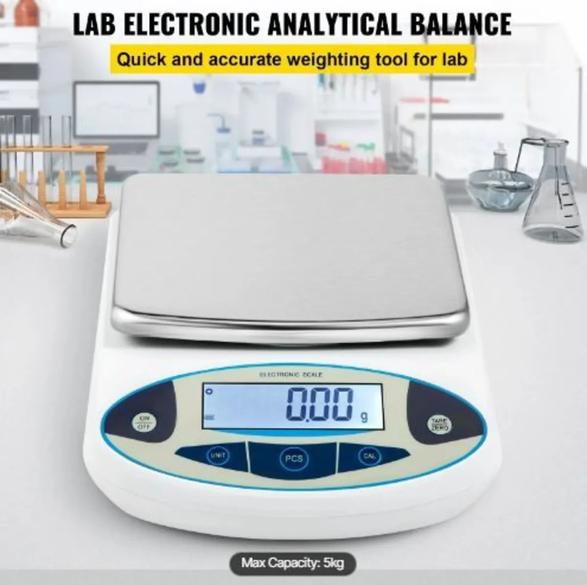Analytical Balance, 5000g x 0.01g Accuracy - Image 1
