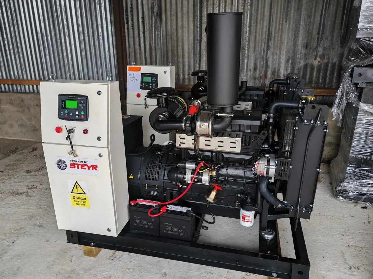 Generator 25 KW Single Phase 230 volt UNUSED - Image 1
