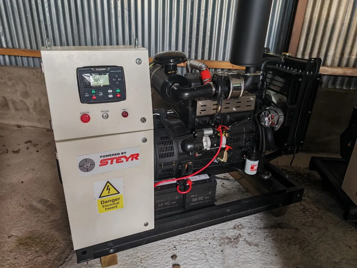 Generator 25 KW Single Phase 230 volt UNUSED - Image 3