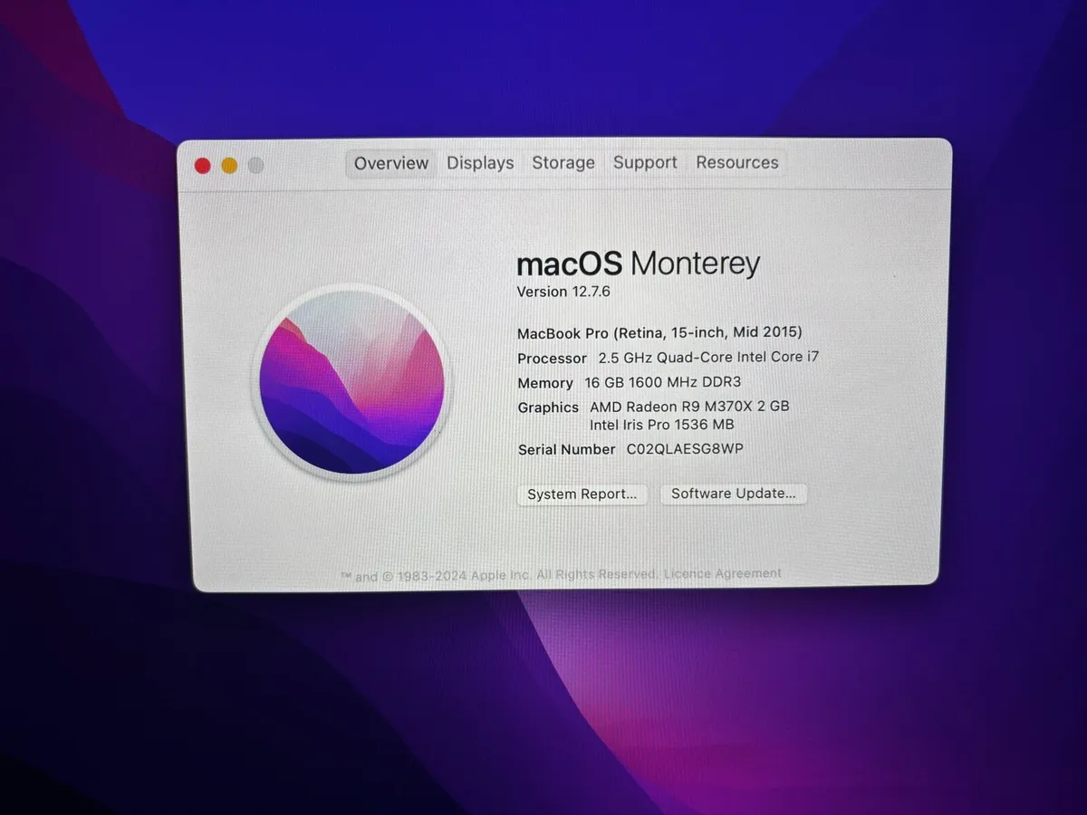 Apple MacBook Pro 15-inch Mid-2015 - Image 4