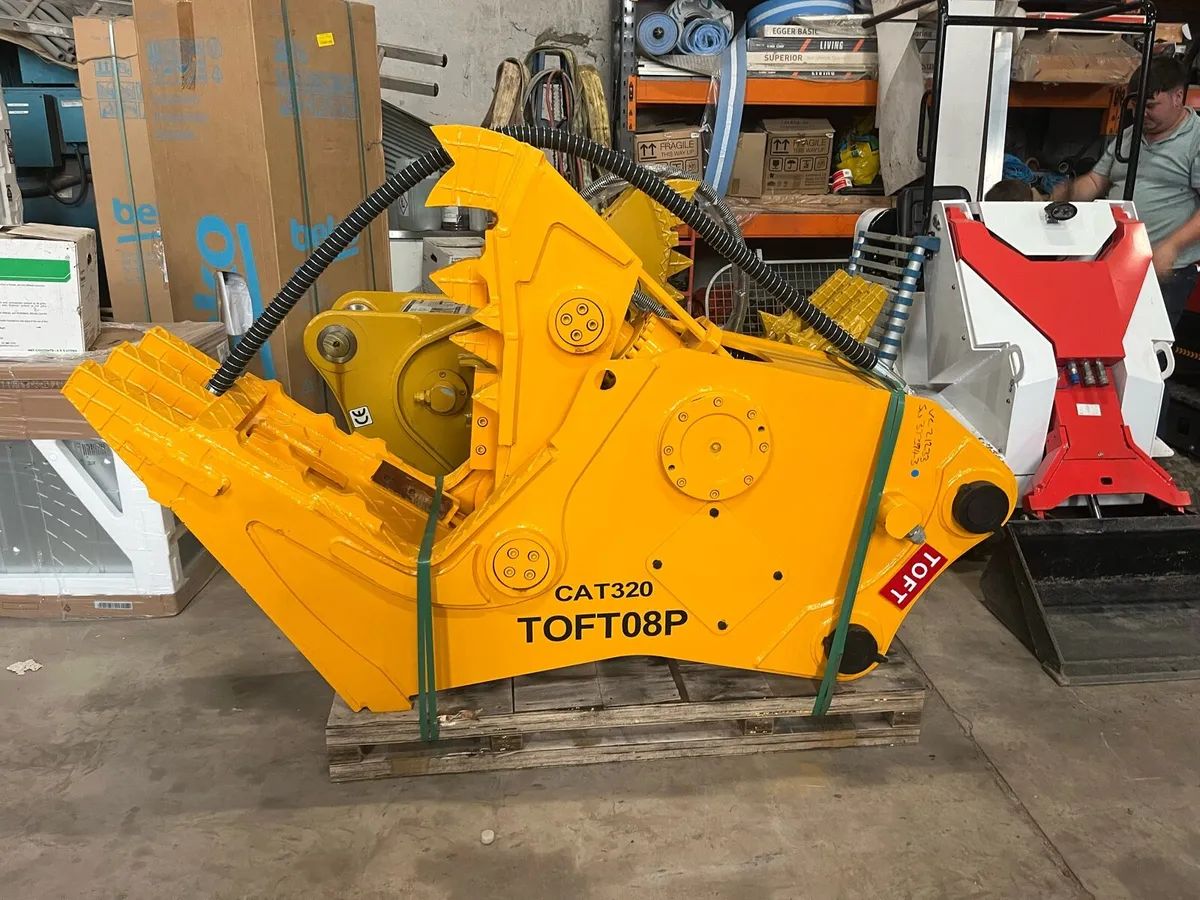 Toft pulveriser and shear to suit 20 ton digger - Image 1
