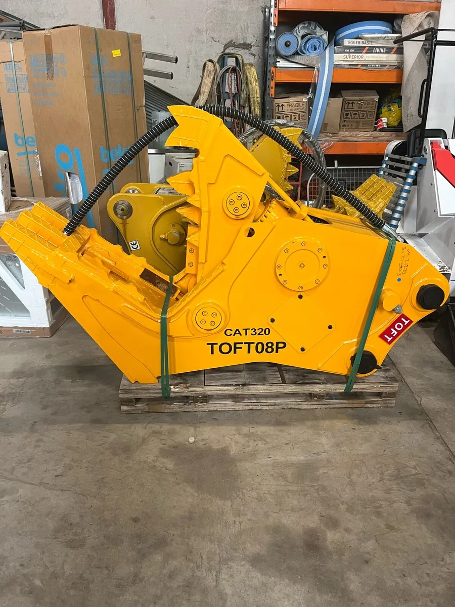 Toft pulveriser and shear to suit 20 ton digger - Image 2