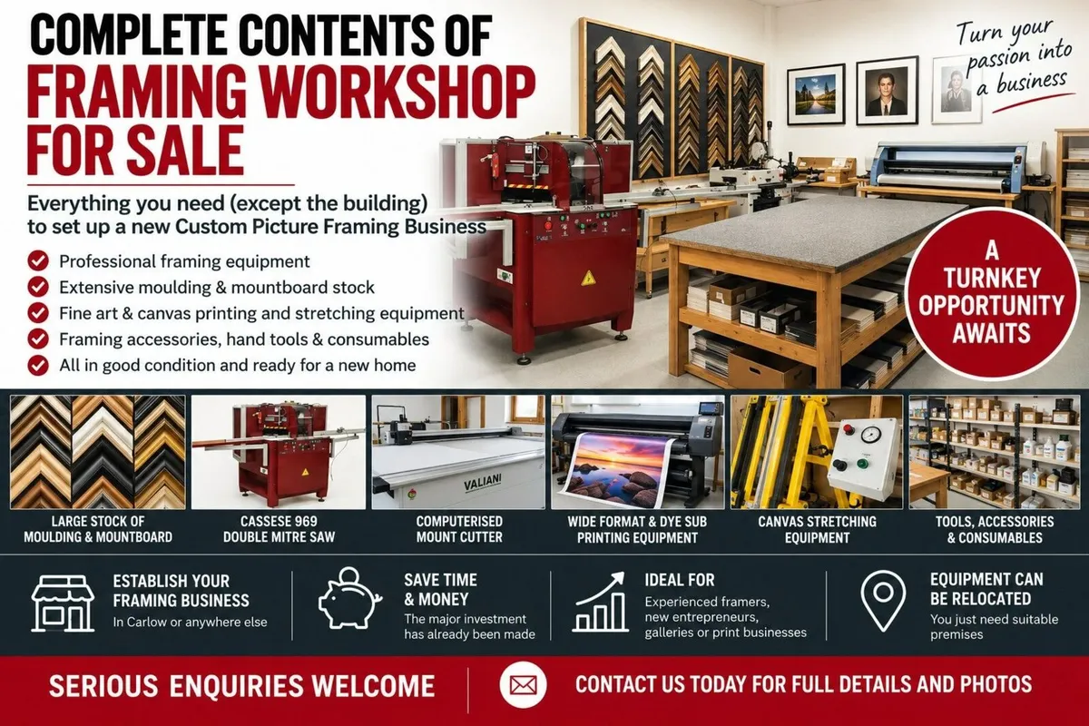 Start your own Picture Framing Business - Image 1