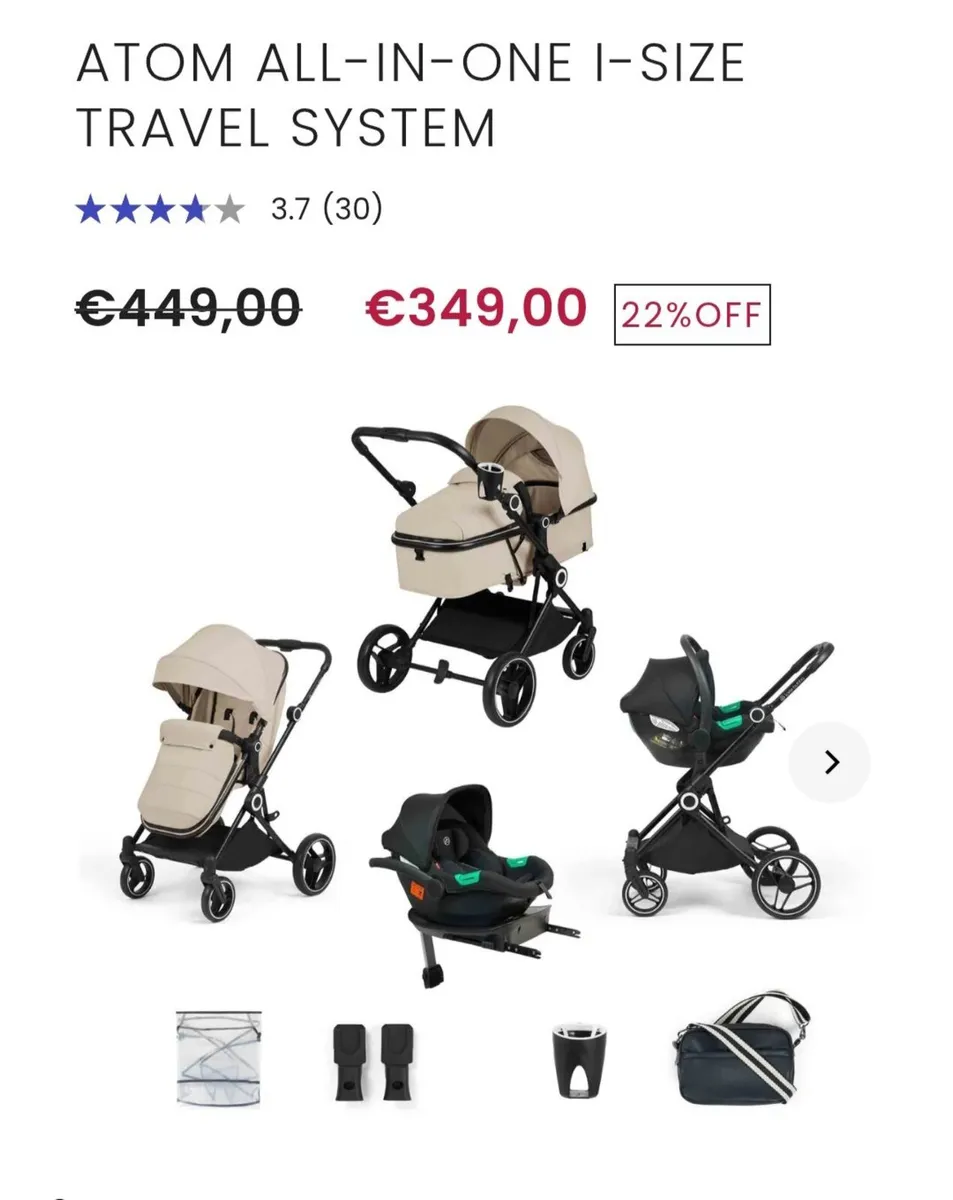 Buggy/pram/car seat set - Image 1