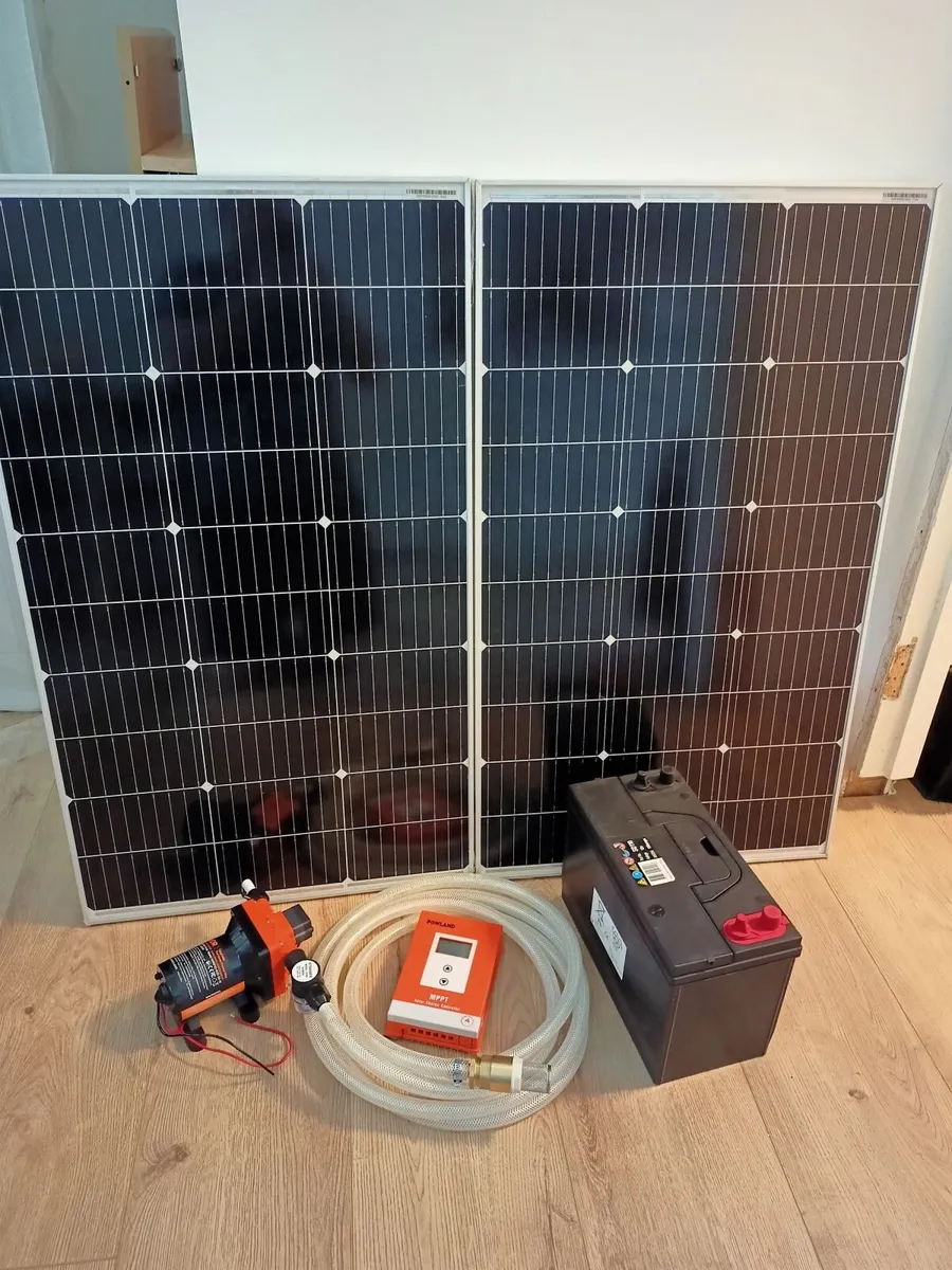 200W Complete Solar Water Pumping System - Image 4