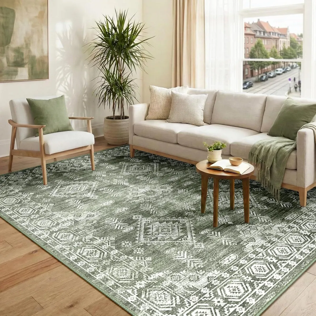 Area Rugs Living Room Washable Rug - Image 1
