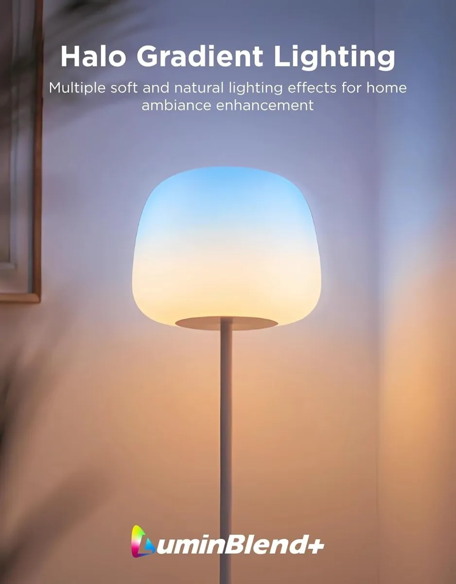 Lantern Floor Lamp Halo Gradient with Silicone - Image 2
