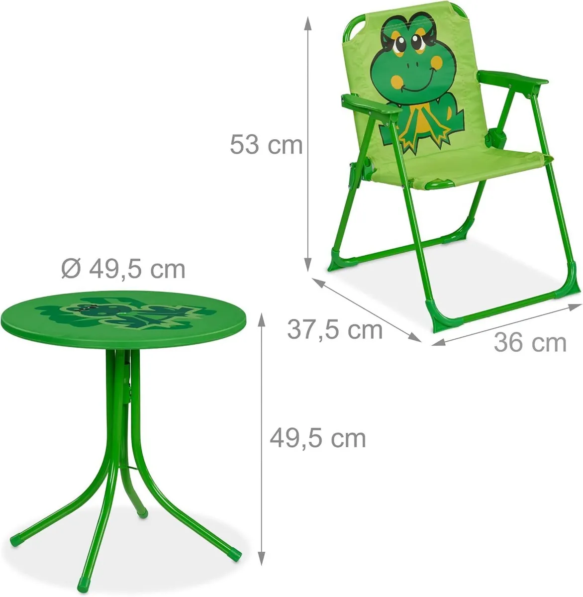 Children's Camping Furniture Set with Parasol - Image 4