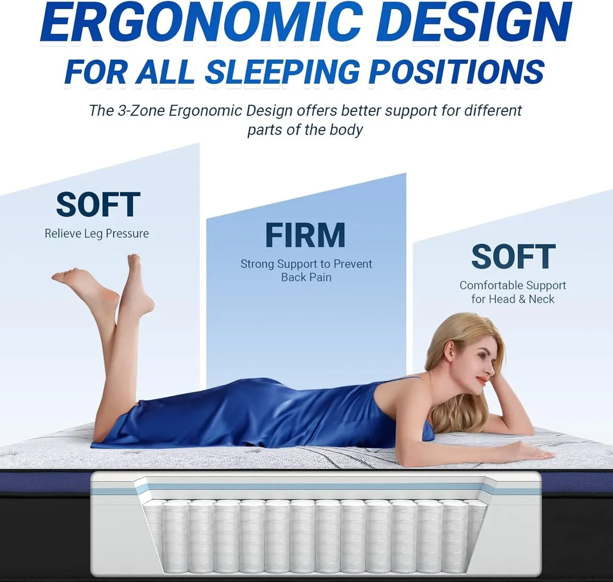 Bed Mattress Conventional Bamboo Foam - Image 3