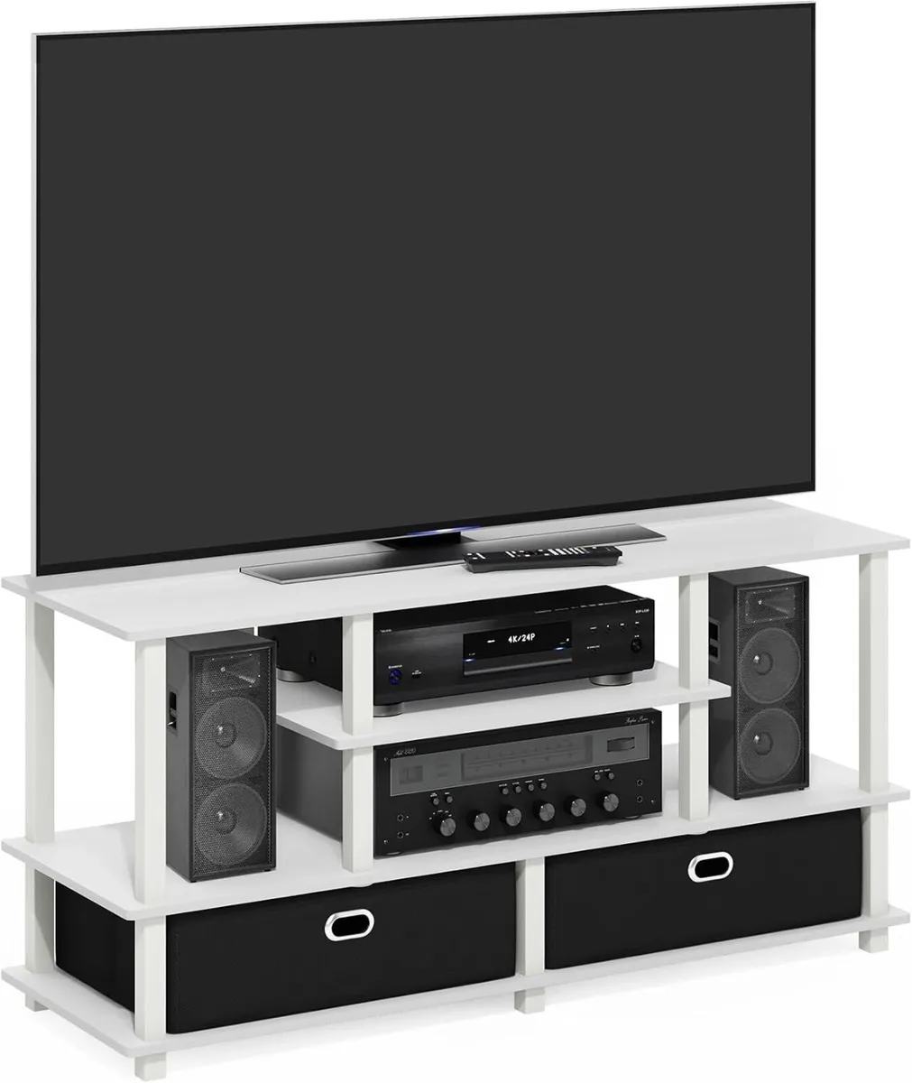 TV Stand 4-Tier Entertainment Centre Console - Image 1