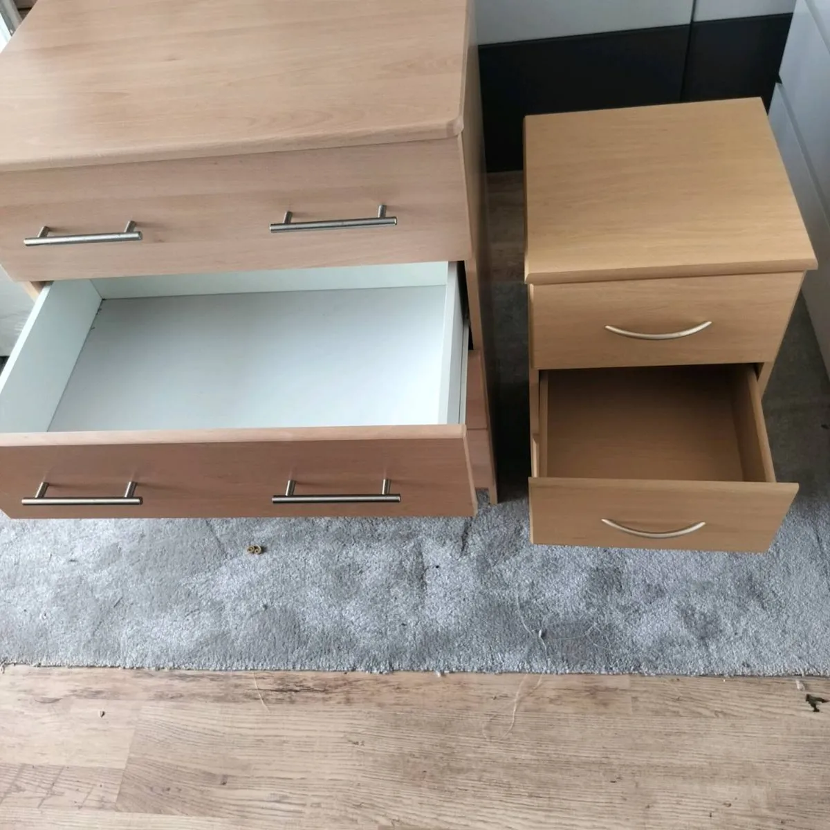 Chest of 4 drawers + locker - Image 3