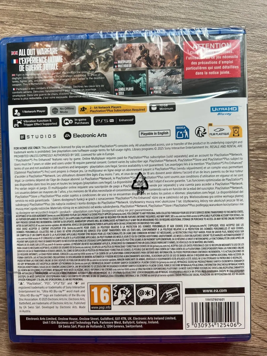 BRAND NEW PS5-BATTLEFIELD 6 - Image 4