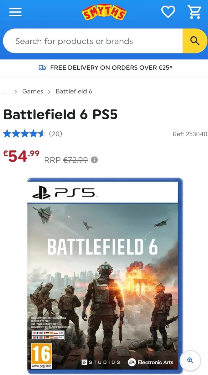 BRAND NEW PS5-BATTLEFIELD 6 - Image 1