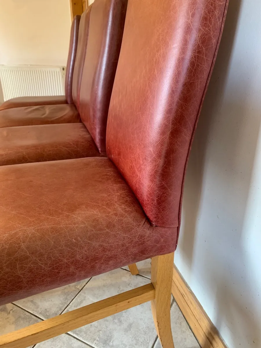 Dining chairs x 4 - Image 4