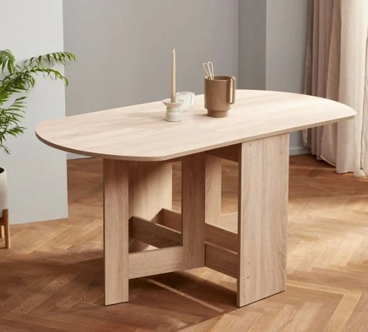 JYSK oval folding Dinning