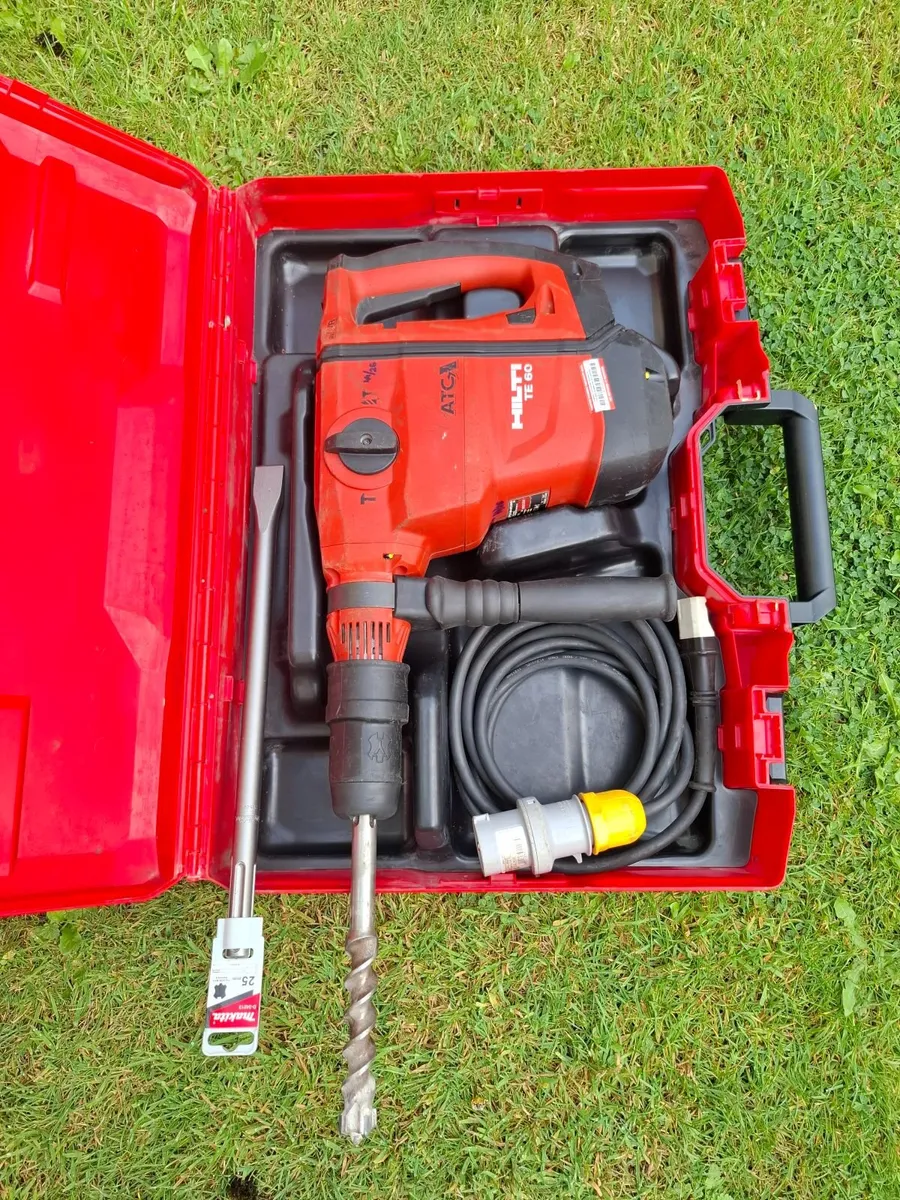 Hilti te60 warranty 6-months/receipt - Image 3