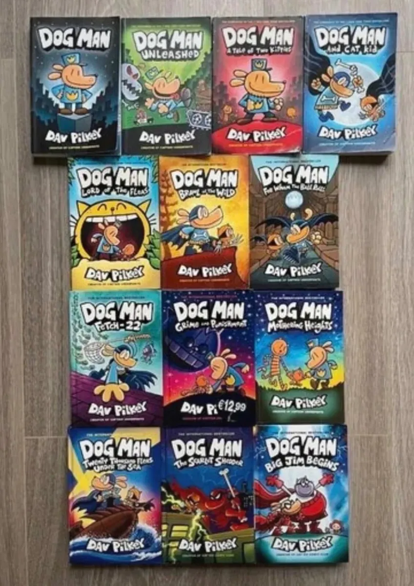 Children's Books - Dog Man  - FREE POST