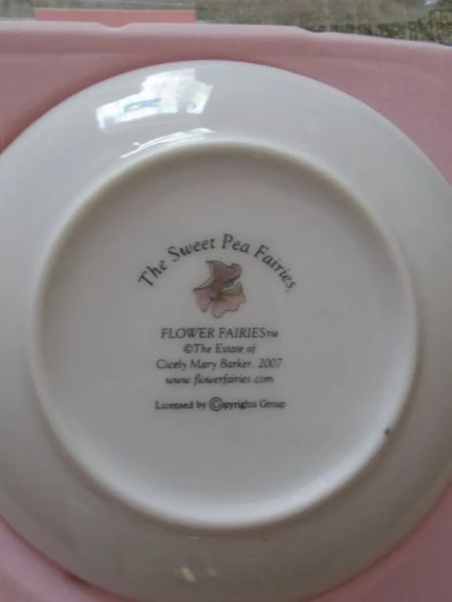Fairy flower plate. Home decor, Gift - Image 2