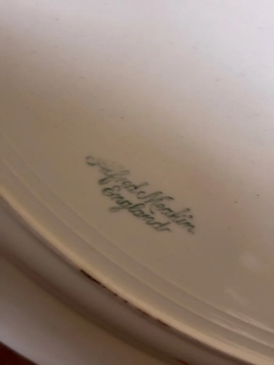 Antique China Platter - Image 3