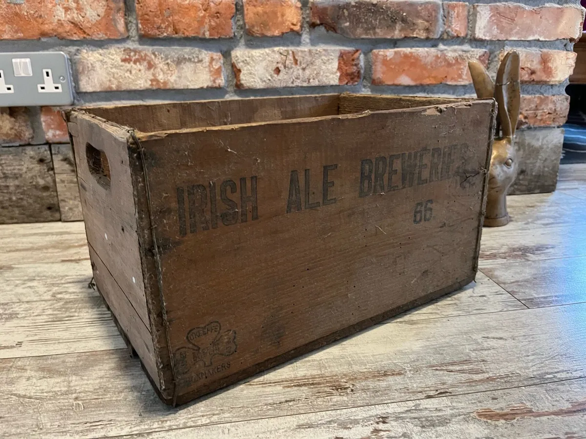 Vintage wood box - Image 3