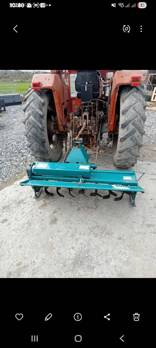 Rotovator/ Road Brush - Image 1