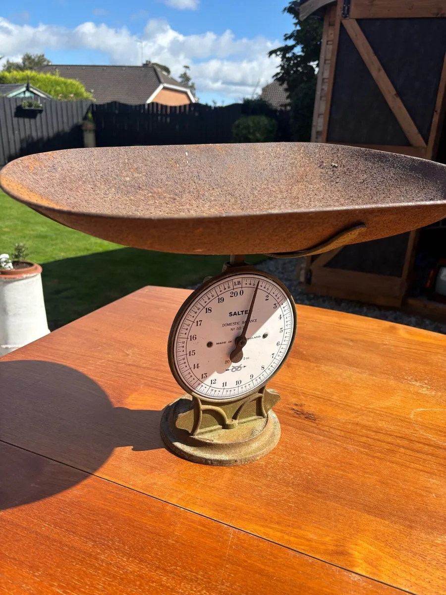 Vintage Salter shop keepers scales - Image 1