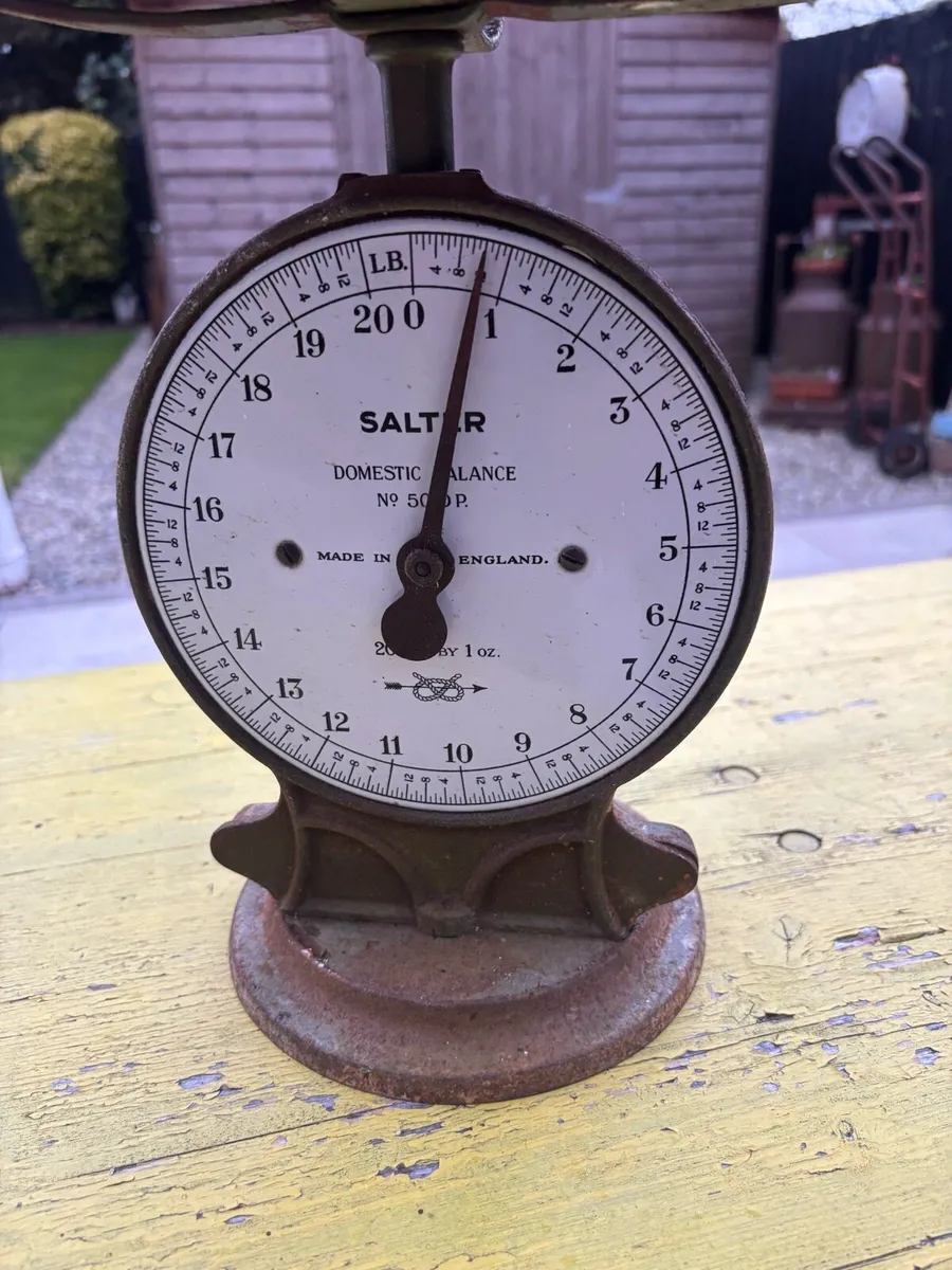 Vintage Salter shop keepers scales - Image 3