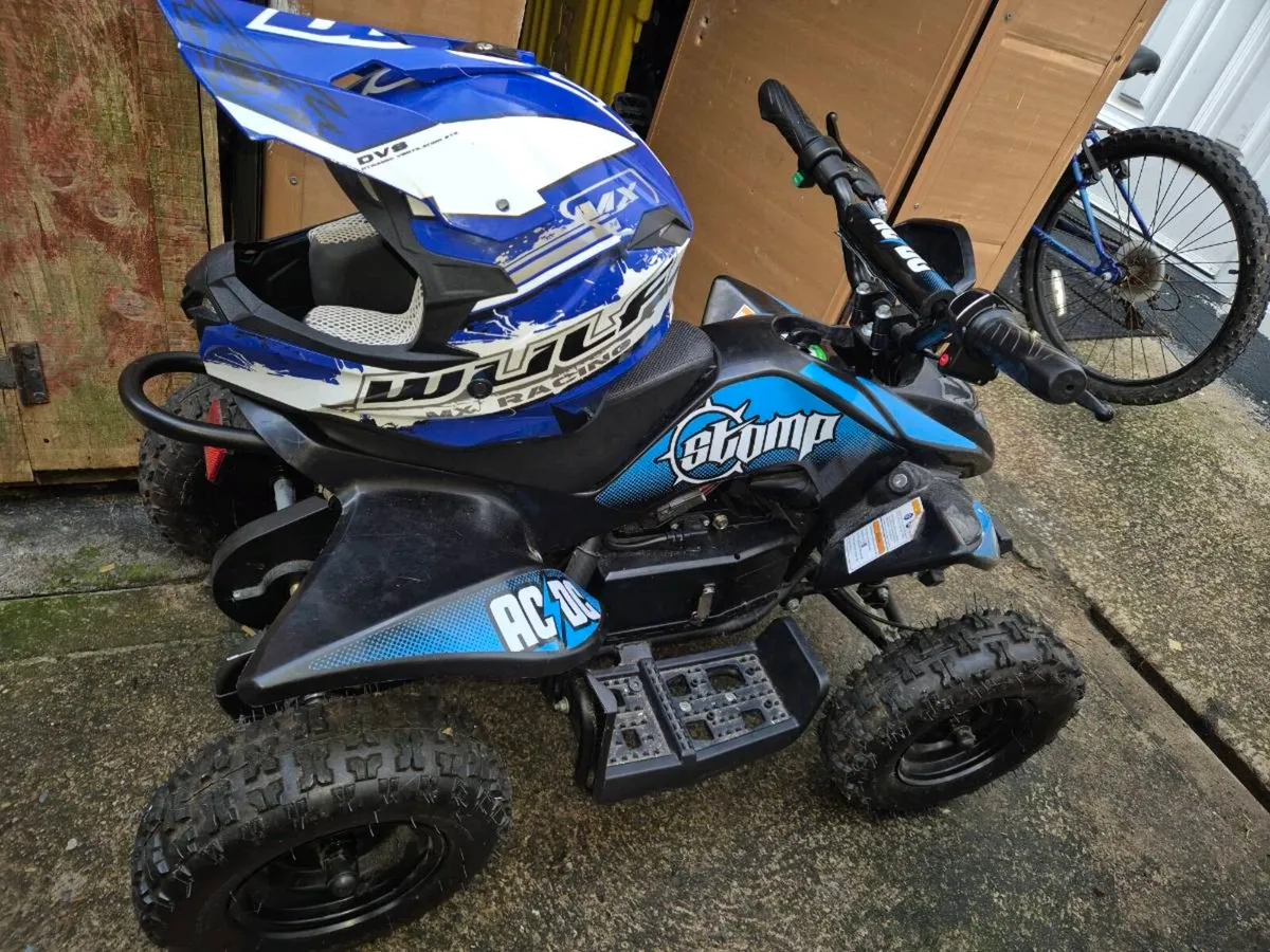 Electric stunt bike and quad and mini bike - Image 1
