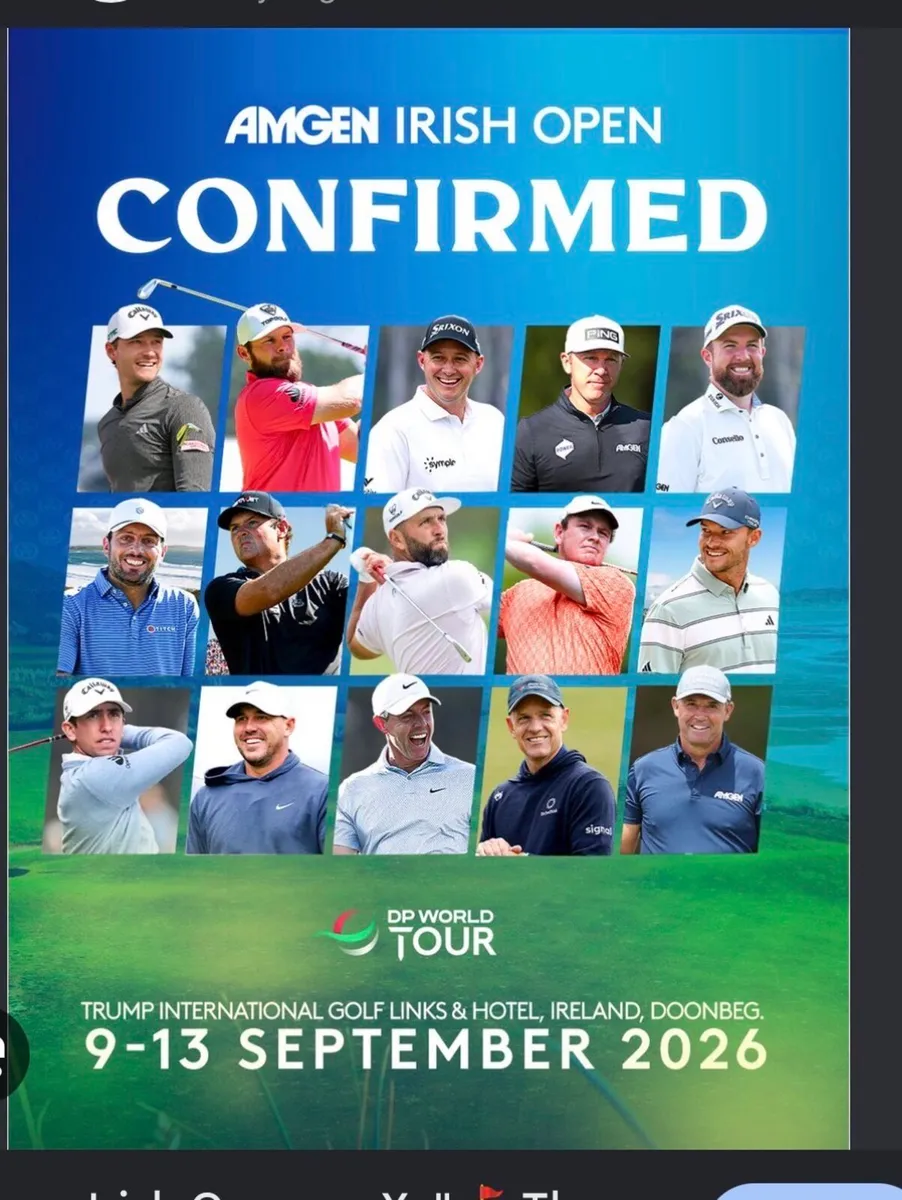 Ticket - Amgen Irish Open -transfer via app - Image 1
