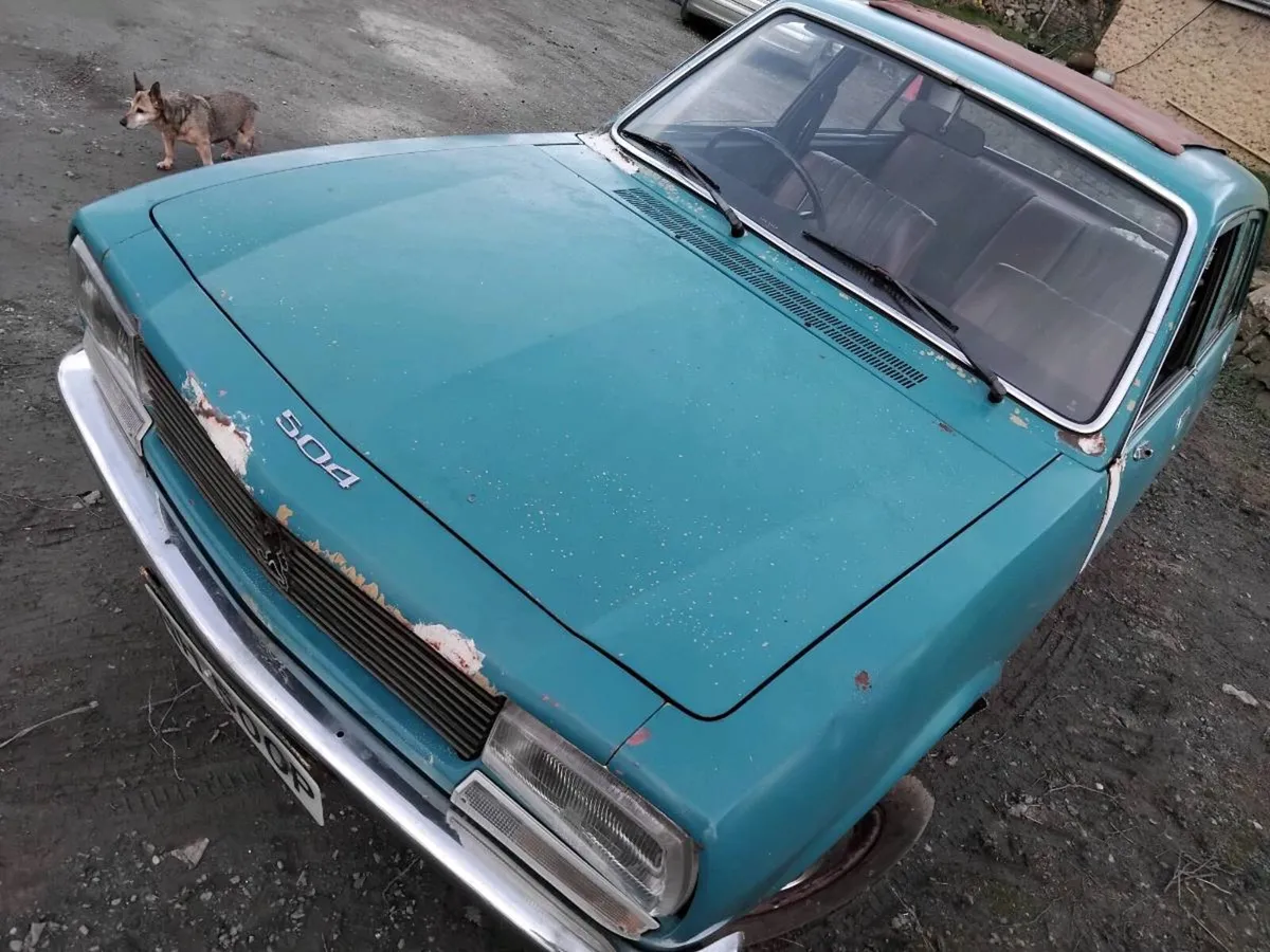 Peugeot 504 Diesel Mercedes covertable breaking - Image 1