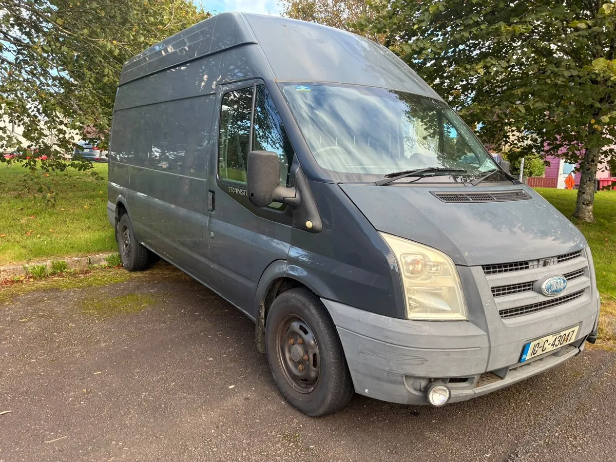 10 FORD TRANSIT LWB & 08 FORD TRANSIT LWB HIGH ROO - Image 2