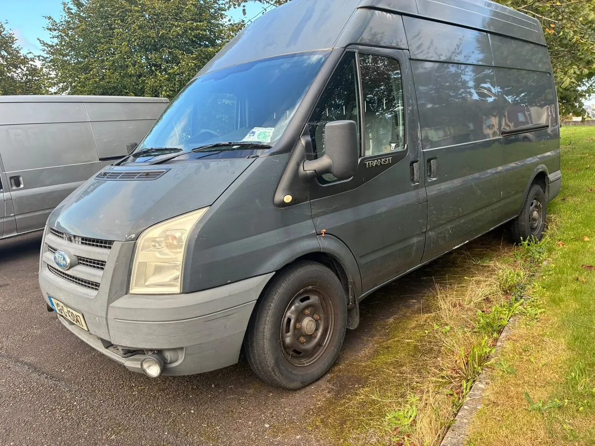 10 FORD TRANSIT LWB & 08 FORD TRANSIT LWB HIGH ROO - Image 1