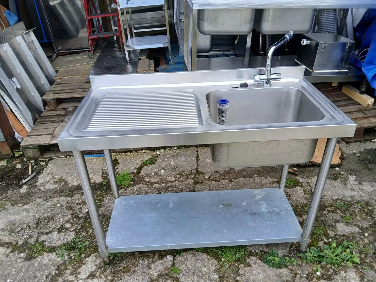 Staneless steel cabbinet / sink unit delivered - Image 3