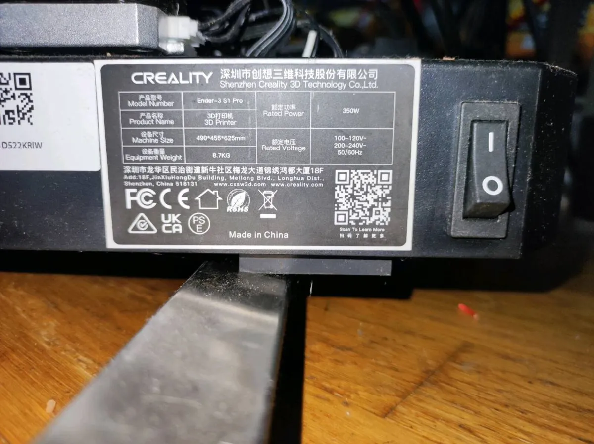 Creality Ender 3 S1 Pro 3D Printer – For Repair / - Image 3