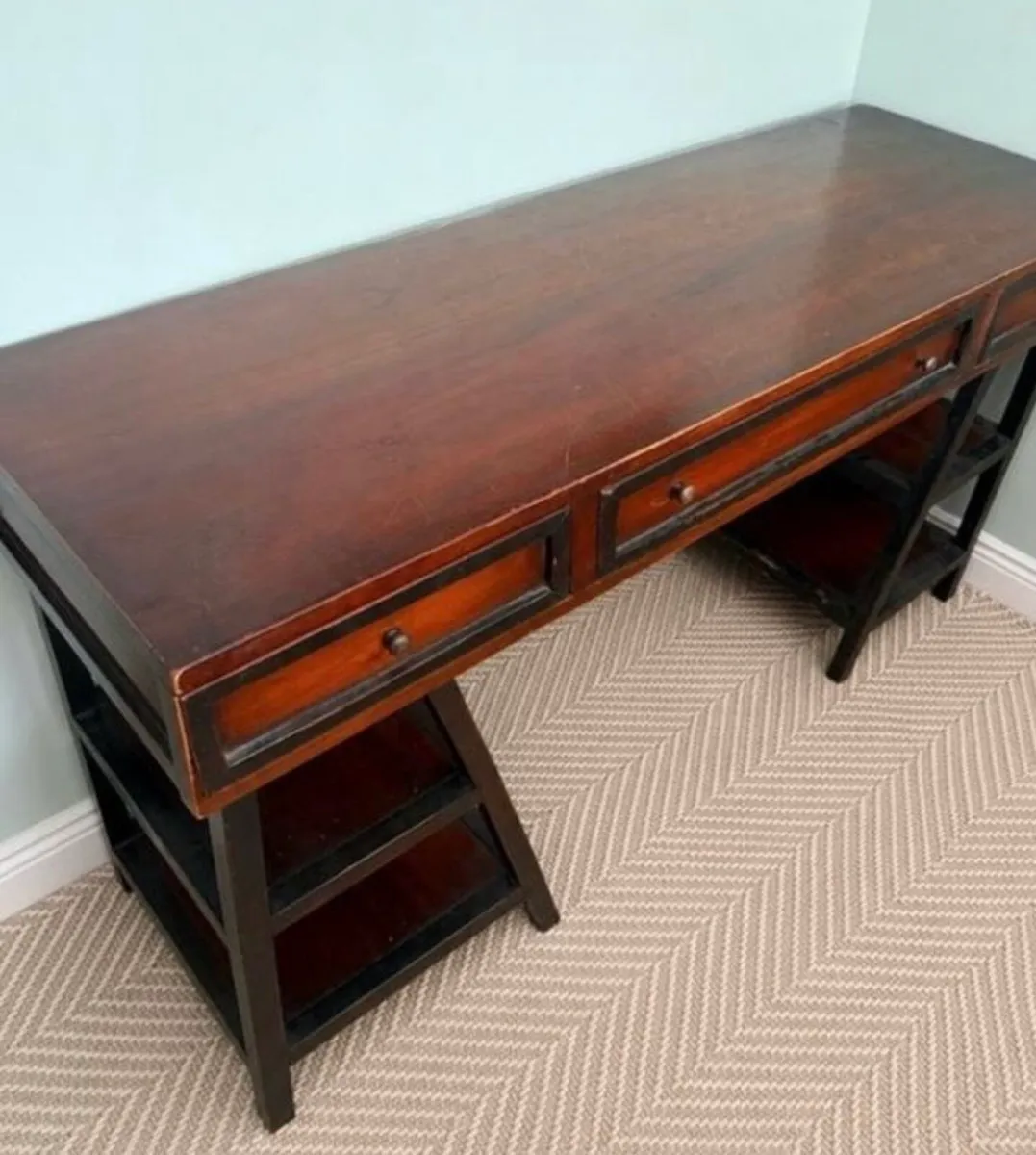 Desk and bookcase - Image 3