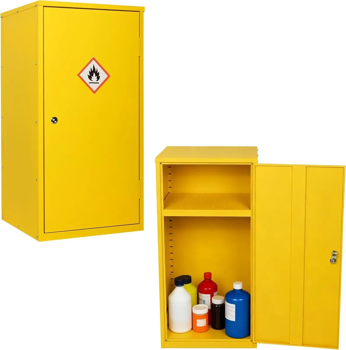 Storage Cabinet Fire Proof Flammable Industries - Image 1