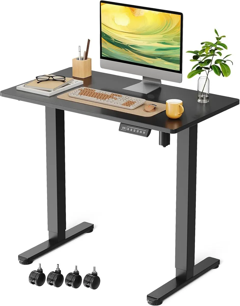 88CM Small Standing Desk with Whole-Piece Top - Image 1