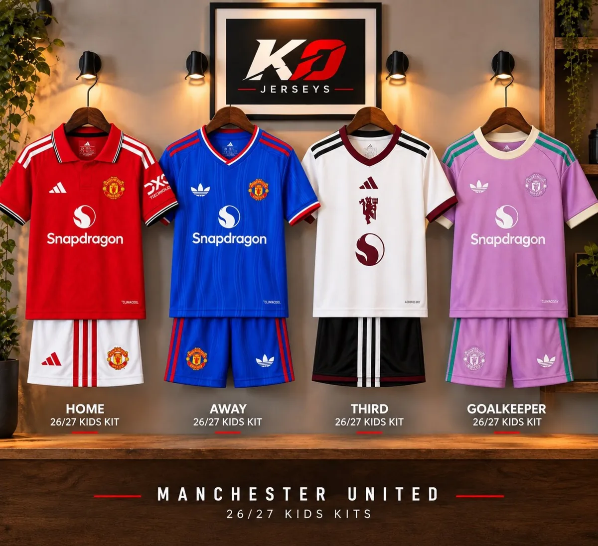 Manchester United Kids Kits - Image 1