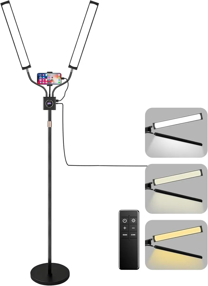Dual Arms Lash Light Dimmable 3 Colour Tattoo - Image 1