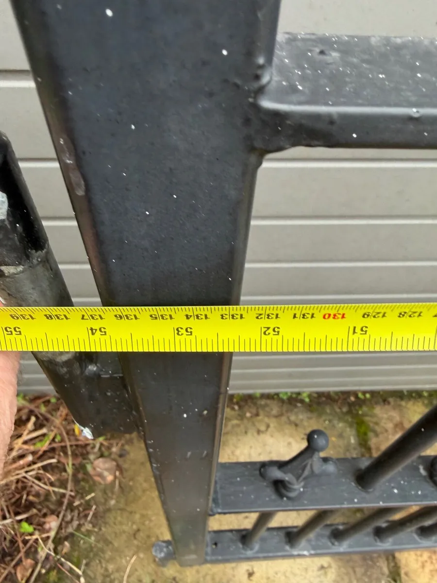 Galvanised heavy duty solid gates - Image 3
