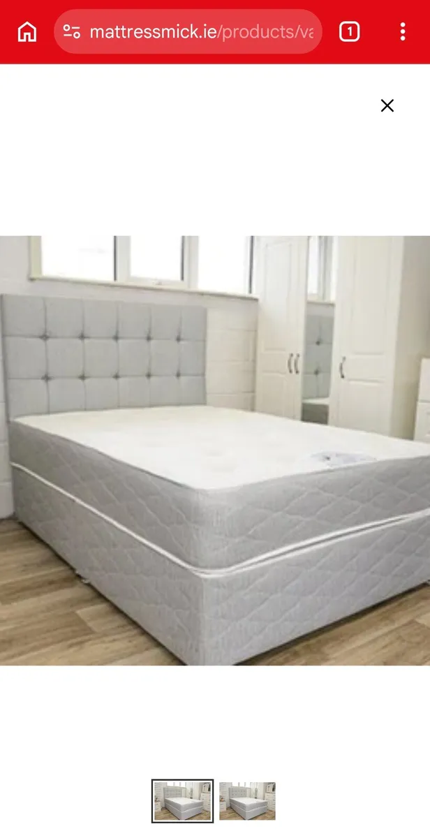 Memory foam mattress available
