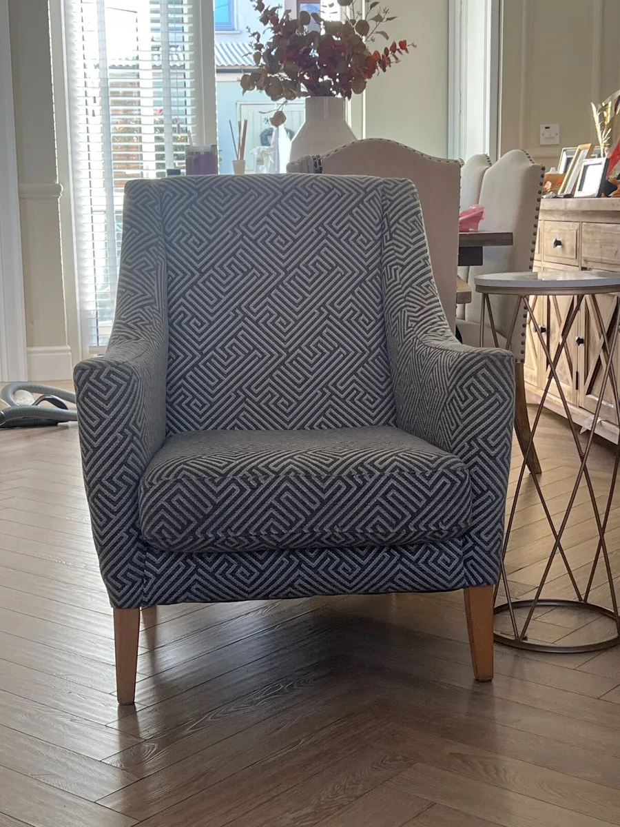 Irish made bespoke armchair
