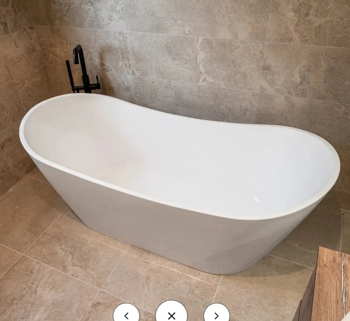 Viktor Benson Tahoe 1700 x 800mm Freestanding bath - Image 4