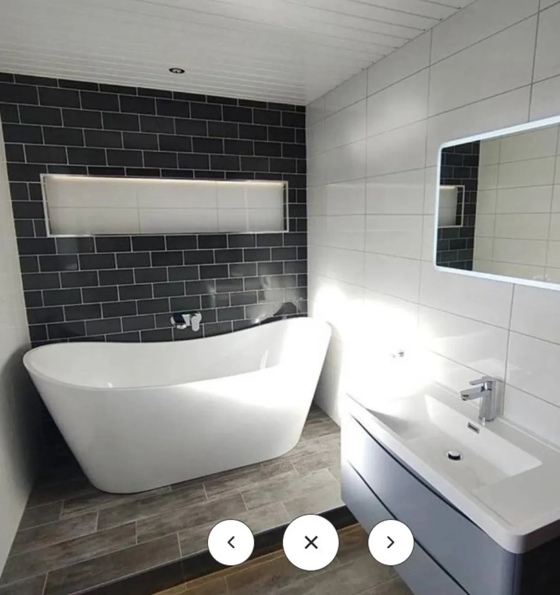 Viktor Benson Tahoe 1700 x 800mm Freestanding bath - Image 2