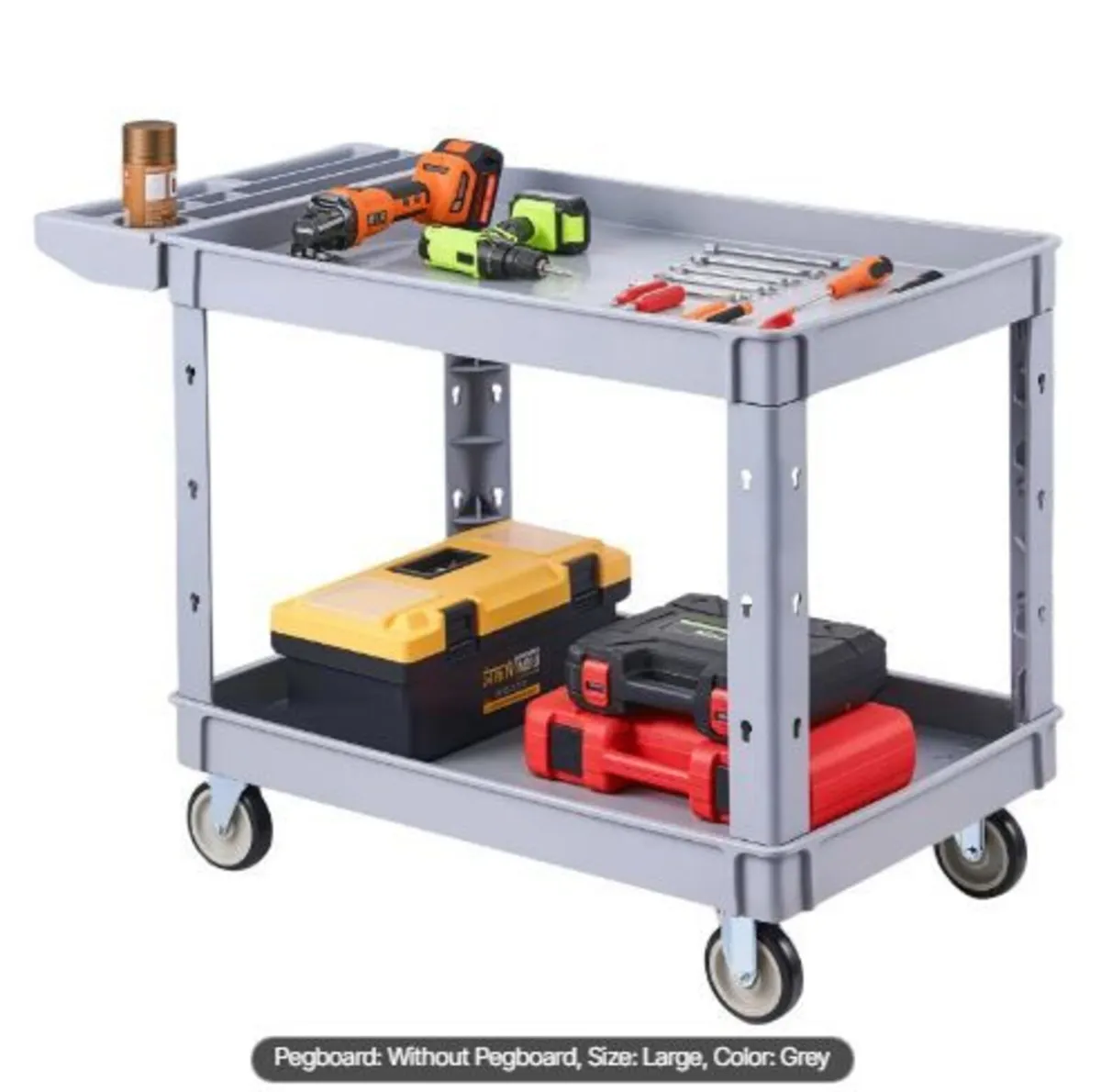 Utility Cart, 250 kg Capacity, 2 Tier - Image 1