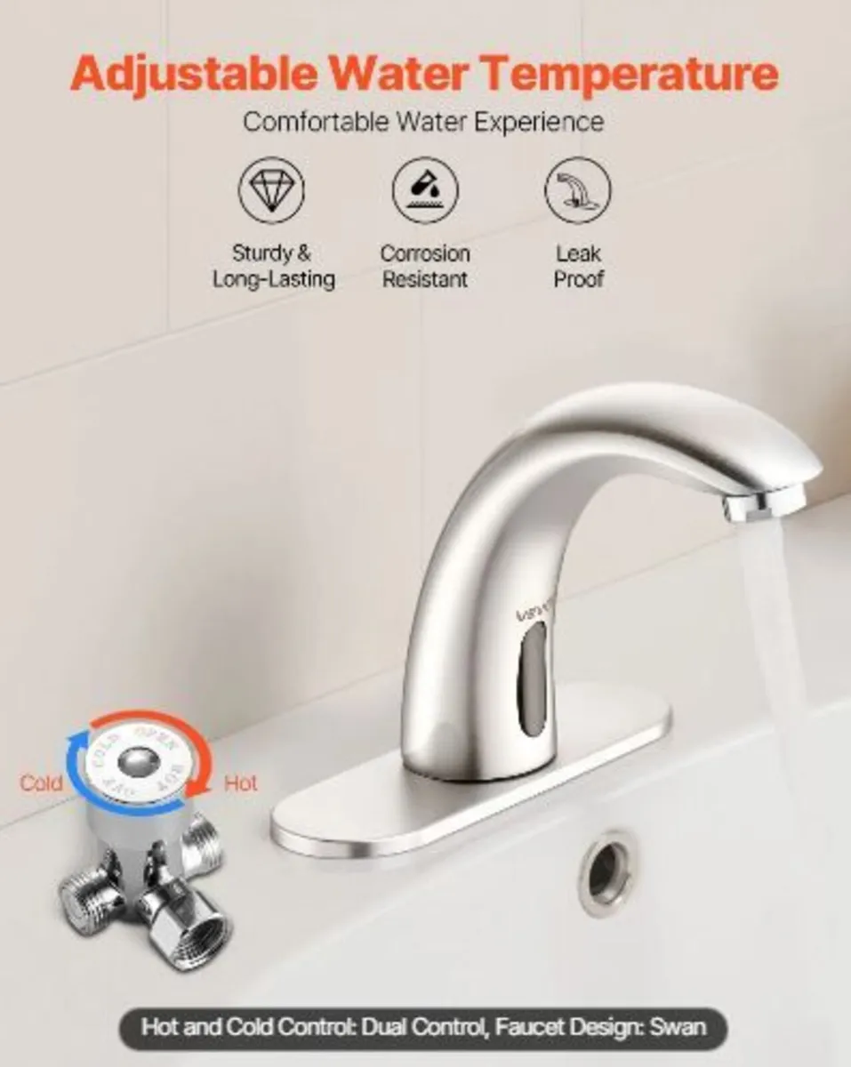 Touchless Bathroom Sink Faucet - Image 3