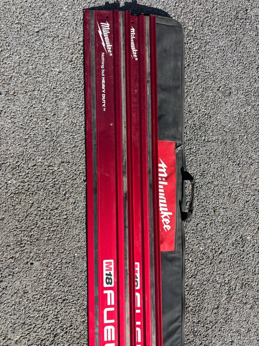 Milwaukee M18 FUEL 165mm track saw + rail + batter - Image 3